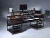 Musiea EX200 Series Pro Music Recording Studio Desk Workstation w/ 3 x 4U Rack and 2 x 9U Rack