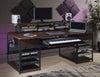Musiea EX200 Series Pro Music Recording Studio Desk Workstation w/ 3 x 4U Rack and 2 x 9U Rack