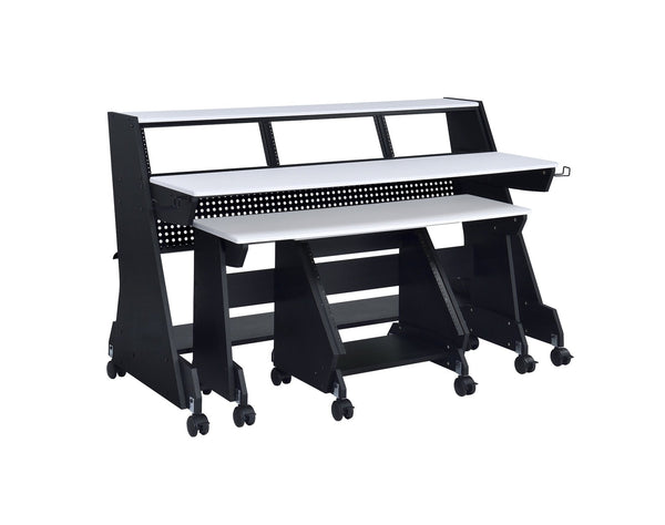 Musiea EX88 Series 88 Keys Pro Music Studio Desk Workstation with Rack Cabinet