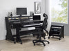 Musiea EX88 Series 88 Keys Pro Music Studio Desk Workstation with Rack Cabinet
