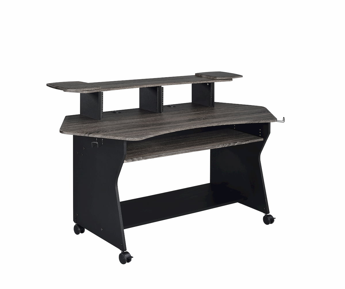 Musiea IM100 Series Music Recording Studio Desk Workstation w/ 2 x 4U Rack