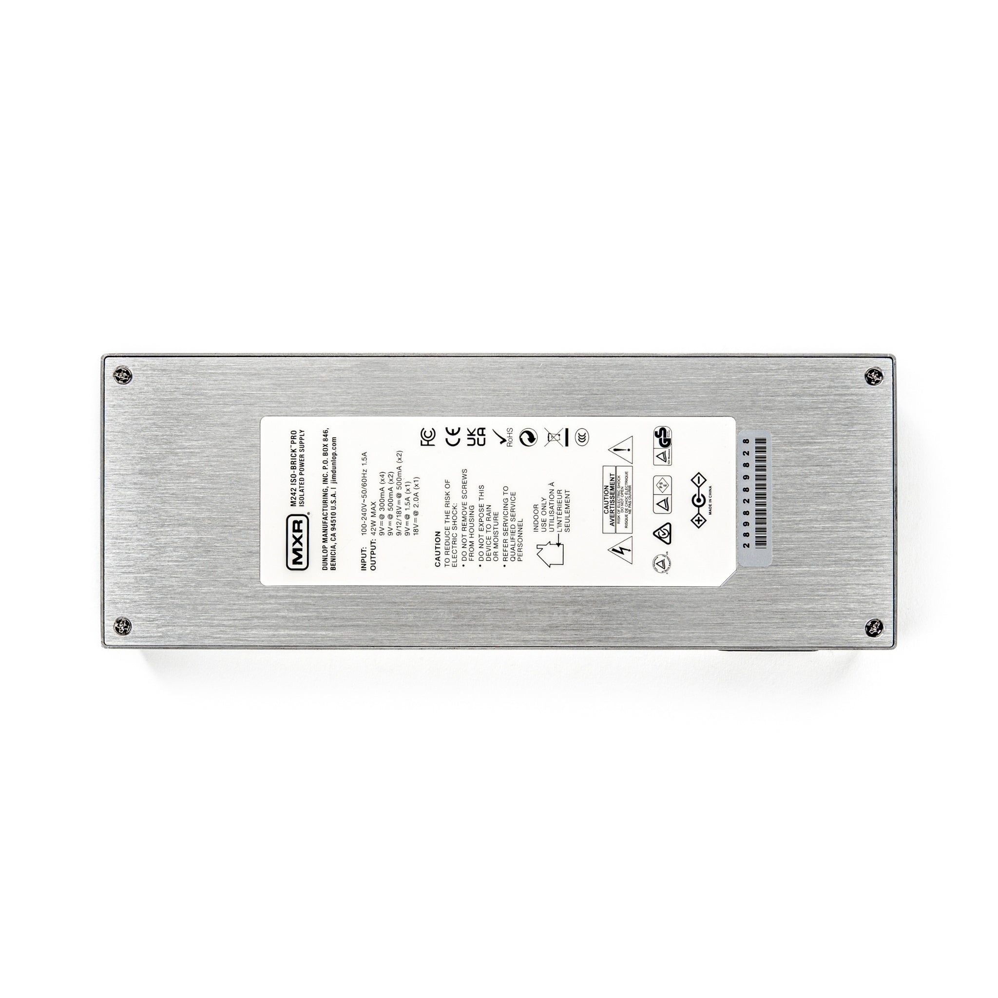 MXR® ISO - BRICK™ PRO POWER SUPPLY M242