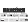 NUX NEK - 100 Digital Keyboard, 61 Keys with Touch Response,Rechargeable Battery - El Cajon Guitars and Music