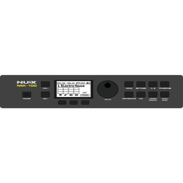 NUX NEK - 100 Digital Keyboard, 61 Keys with Touch Response,Rechargeable Battery - El Cajon Guitars and Music
