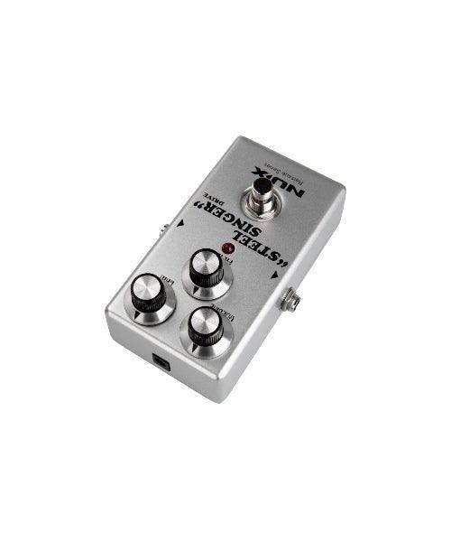 Nux Reissue Series Steel Singer Drive Effects Pedal Silver - El Cajon Guitars and Music