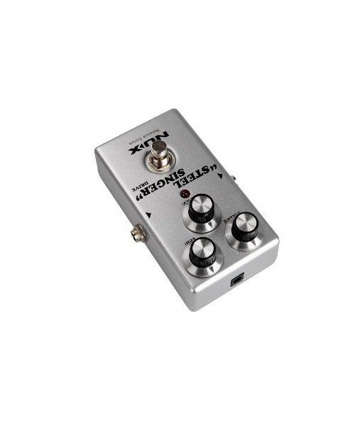 Nux Reissue Series Steel Singer Drive Effects Pedal Silver - El Cajon Guitars and Music
