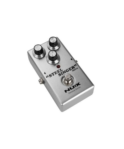 Nux Reissue Series Steel Singer Drive Effects Pedal Silver - El Cajon Guitars and Music