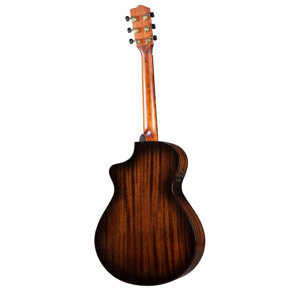 Performer Pro Parlor Concertina Aged Toner CE European - African Mahogany Hardshell Case Included - El Cajon Guitars and Music