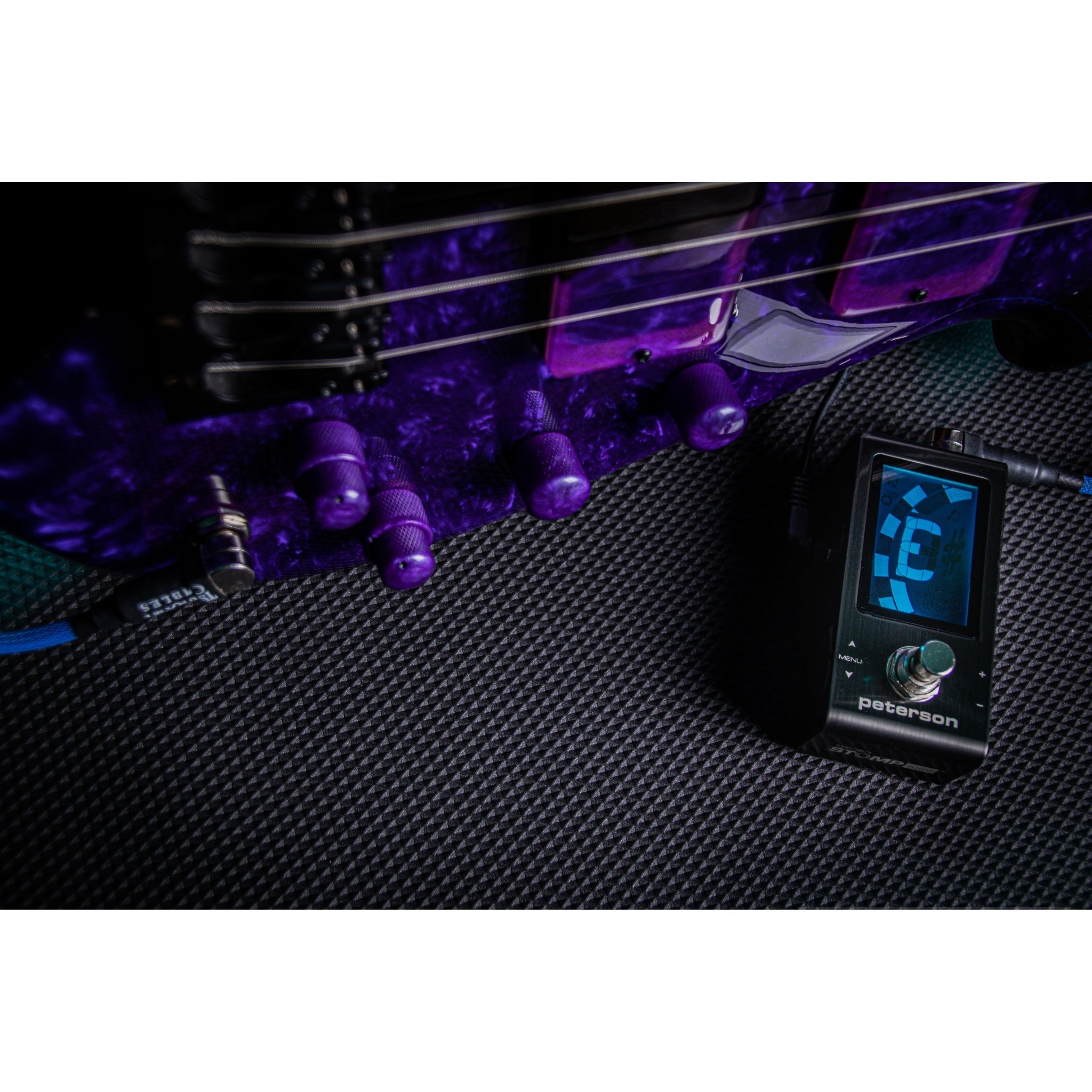 Peterson Strobostomp Mini | Guitar and Bass Pedal Strobe Tuner | Mini Version - El Cajon Guitars and Music