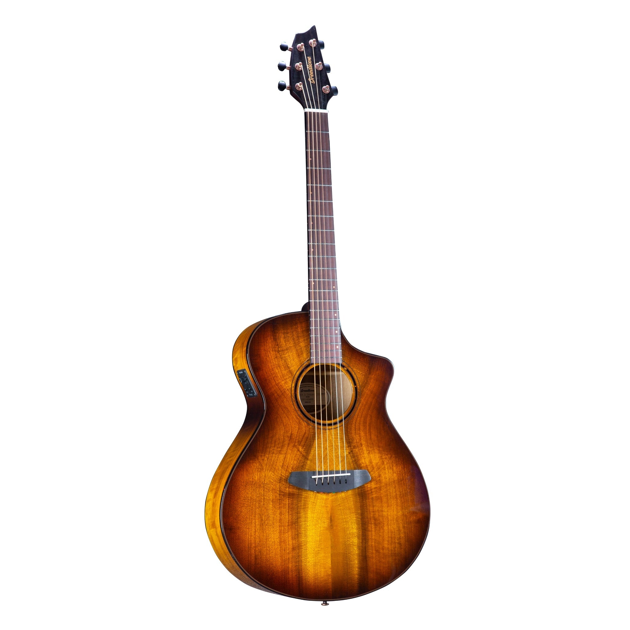 Pursuit Exotic S Concert Tiger's Eye CE Myrtlewood - Myrtlewood - El Cajon Guitars and Music