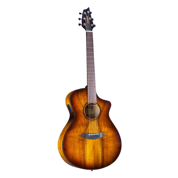 Pursuit Exotic S Concert Tiger's Eye CE Myrtlewood - Myrtlewood - El Cajon Guitars and Music