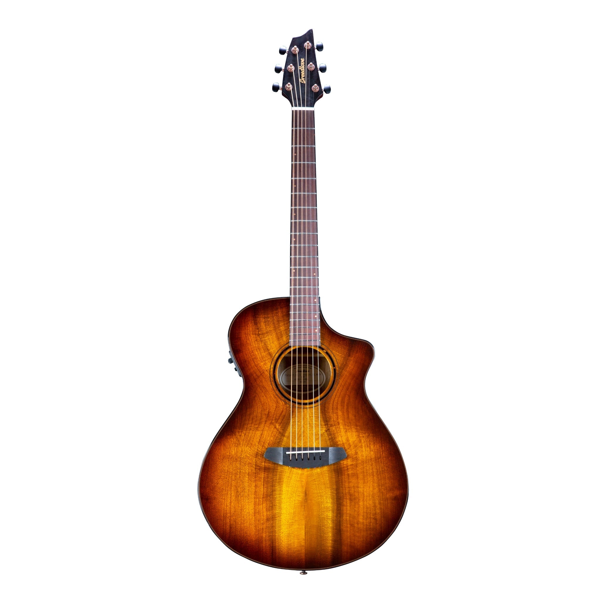 Pursuit Exotic S Concert Tiger's Eye CE Myrtlewood - Myrtlewood - El Cajon Guitars and Music