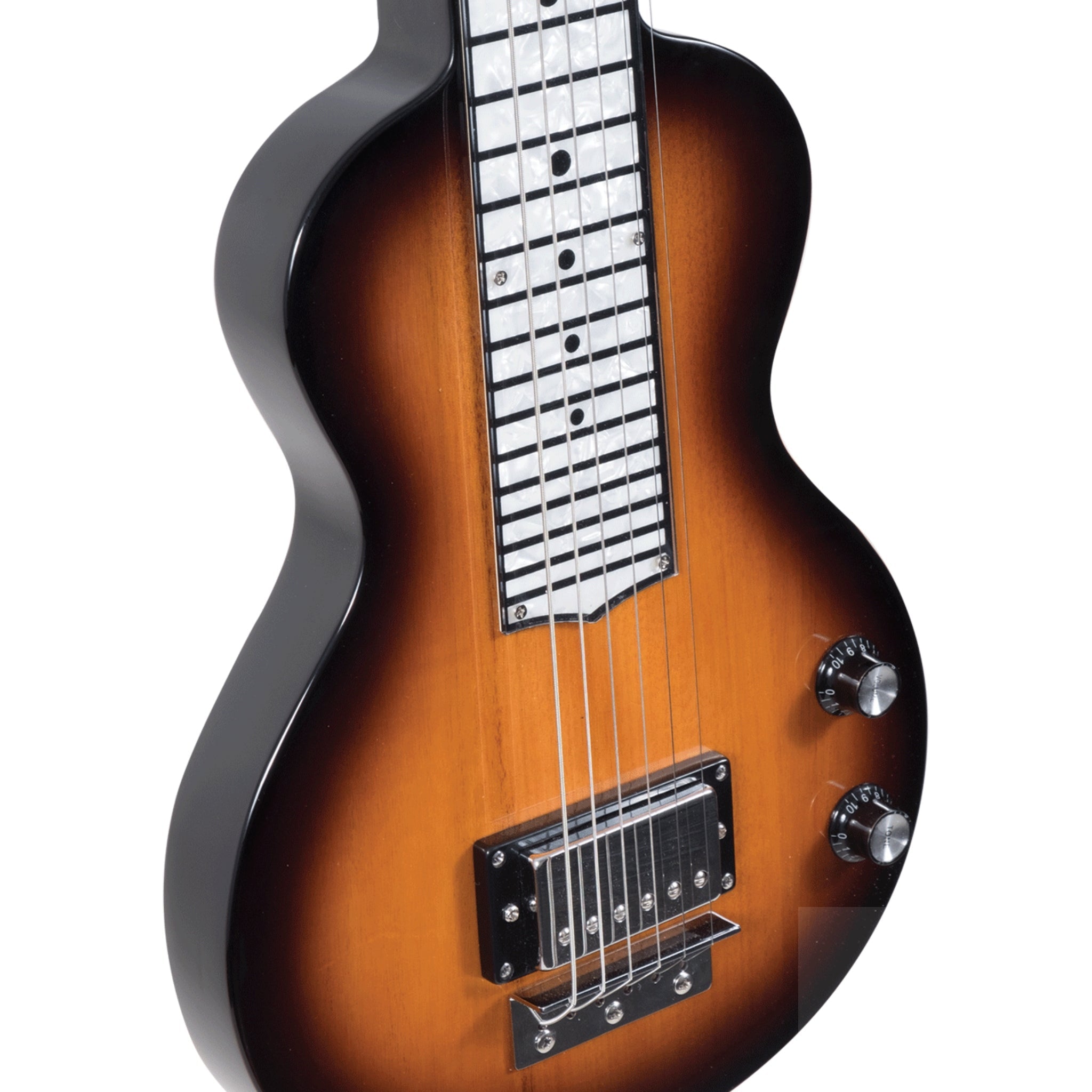 Recording King Lap Steel Electric Guitar Antique Sunburst - El Cajon Guitars and Music