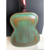 Recording King RM - 997 - VG Swamp Dog Metal Body Resonator Style - 0 Distressed Vintage Green - El Cajon Guitars and Music