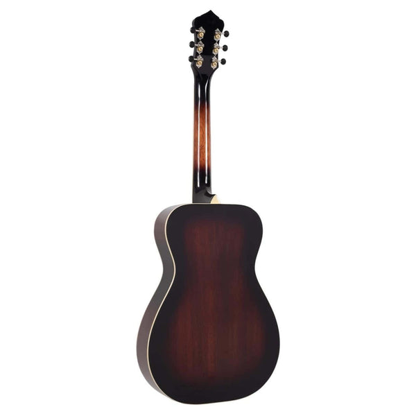 Recording King RR - 36 - VS Maxwell Series Round Neck Resonator Guitar Vintage Sunburst - El Cajon Guitars and Music