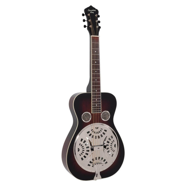 Recording King RR - 36S - VS Maxwell Series Square Neck Resonator Guitar Vintage Sunburst - El Cajon Guitars and Music