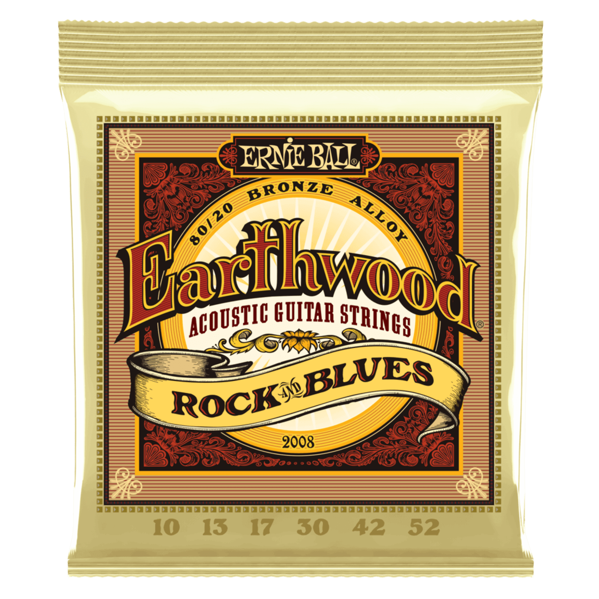 ROCK AND BLUES EARTHWOOD 80/20 BRONZE ACOUSTIC GUITAR STRINGS - El Cajon Guitars and Music