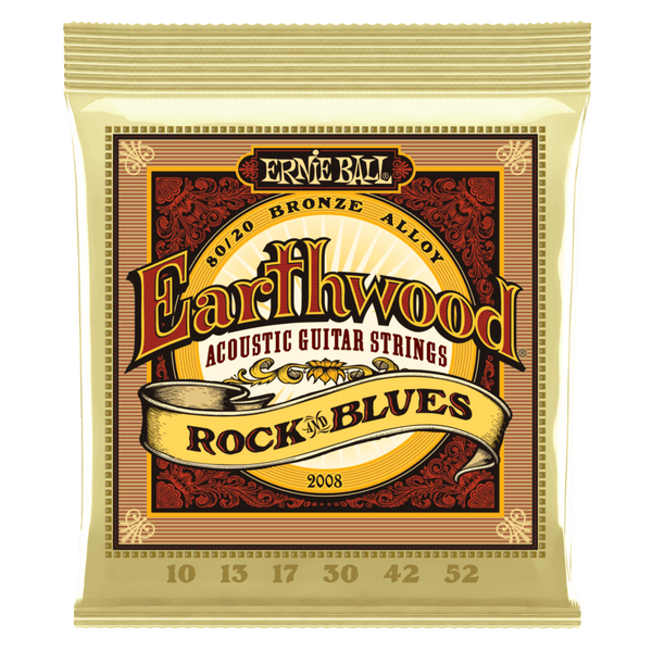 ROCK AND BLUES EARTHWOOD 80/20 BRONZE ACOUSTIC GUITAR STRINGS - El Cajon Guitars and Music