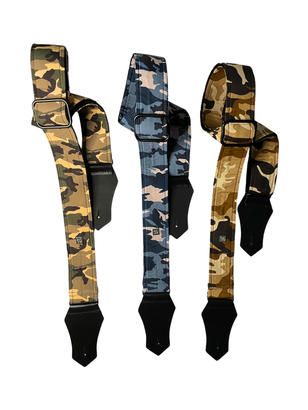 Camo 2" Guitar and Bass Straps