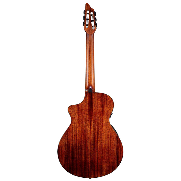 Solo Pro Concert Edgeburst Nylon CE Red Cedar - African Mahogany - El Cajon Guitars and Music