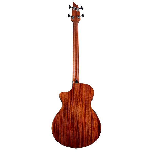 Solo Pro Dreadnought Concerto Edgeburst Bass CE Red Cedar - African Mahogany - El Cajon Guitars and Music