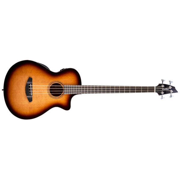Solo Pro Dreadnought Concerto Edgeburst Bass CE Red Cedar - African Mahogany - El Cajon Guitars and Music