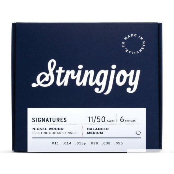 STRINGJoy Bal11 Signature Nickel Electric Guitar Strings, (Balanced Medium Gauge - El Cajon Guitars and Music