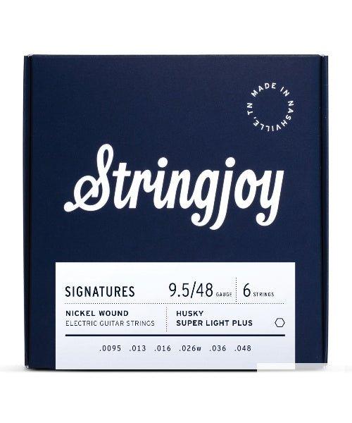 STRINGJoy Bal95 Signature Nickel Electric Guitar Strings, (Balanced Super Light Plus Gauge - El Cajon Guitars and Music
