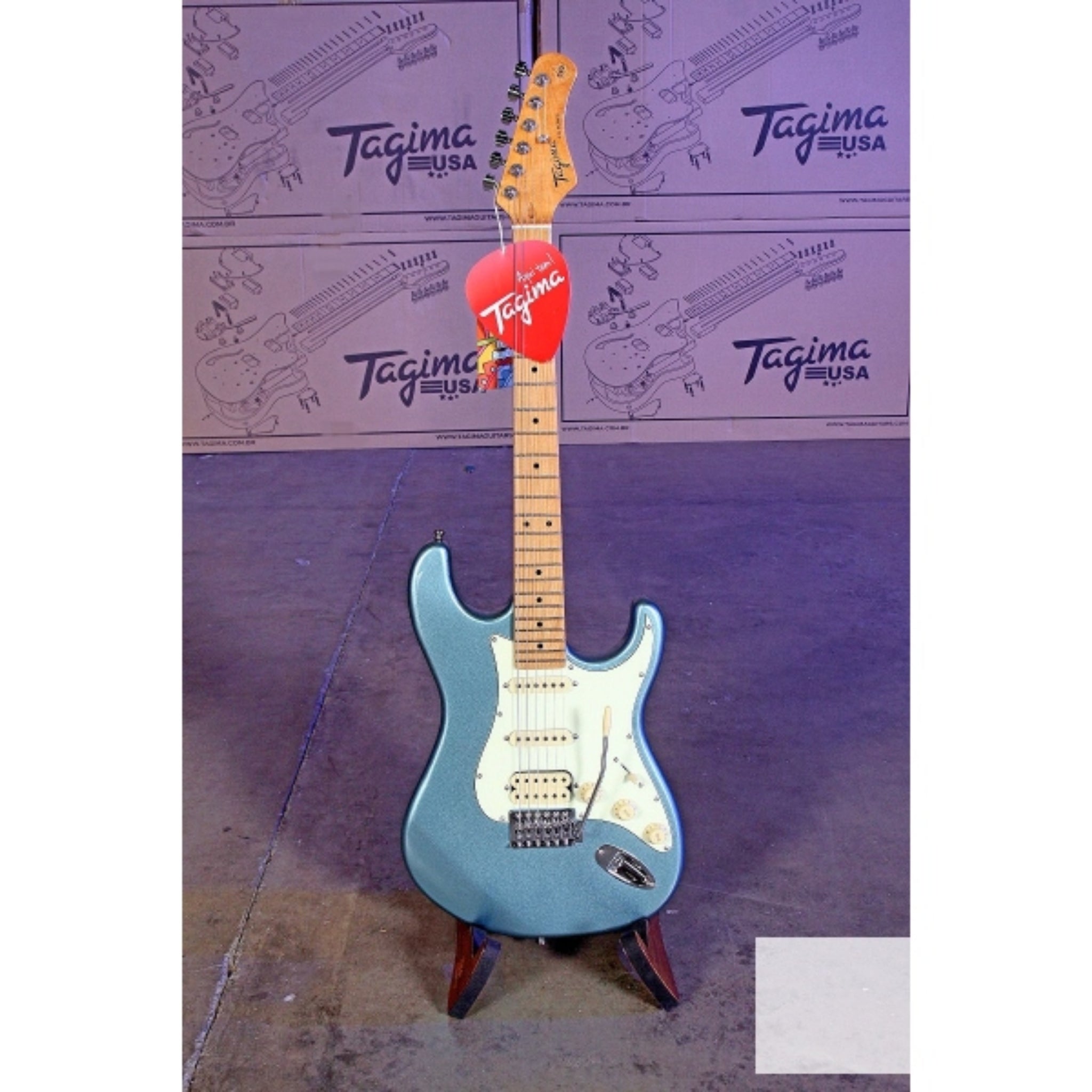 Tagima Electric Guitar 540 - S style in SSH pickup model. - El Cajon Guitars and Music