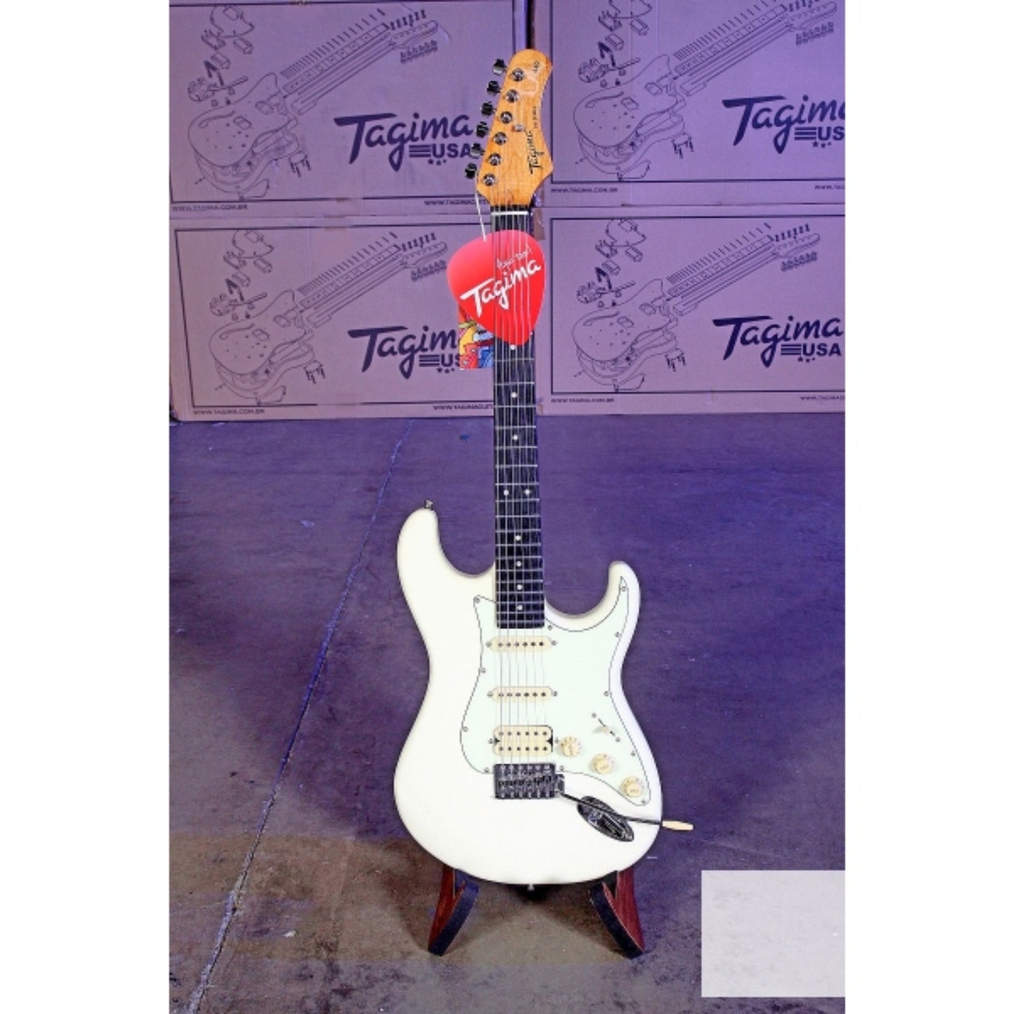 Tagima Electric Guitar 540 - S style in SSH pickup model. - El Cajon Guitars and Music