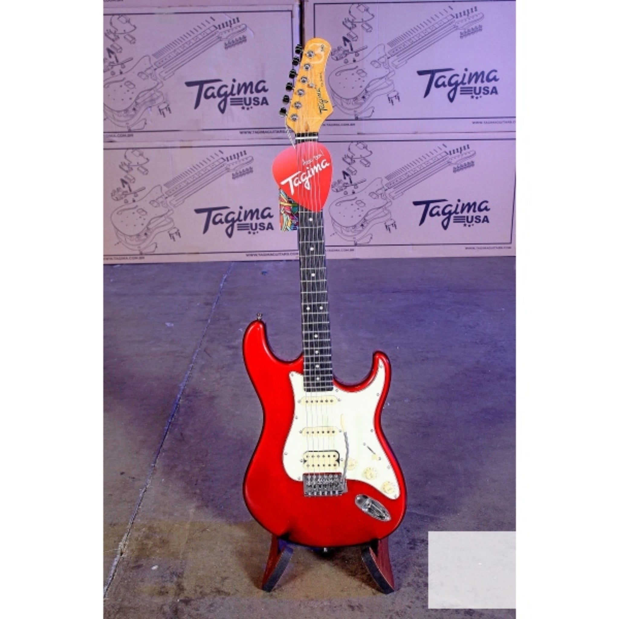 Tagima Electric Guitar 540 - S style in SSH pickup model. - El Cajon Guitars and Music