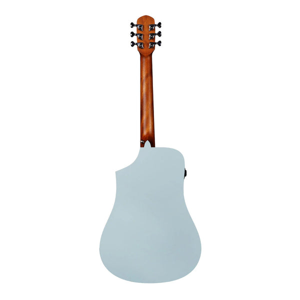 Tagima LUMY X White Smart Guitar - Built In effects, tuner, looper, drum machine, and practice modes - El Cajon Guitars and Music