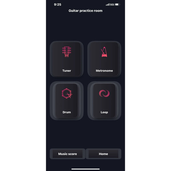 Tagima LUMY X White Smart Guitar - Built In effects, tuner, looper, drum machine, and practice modes - El Cajon Guitars and Music
