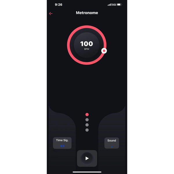 Tagima LUMY X White Smart Guitar - Built In effects, tuner, looper, drum machine, and practice modes - El Cajon Guitars and Music