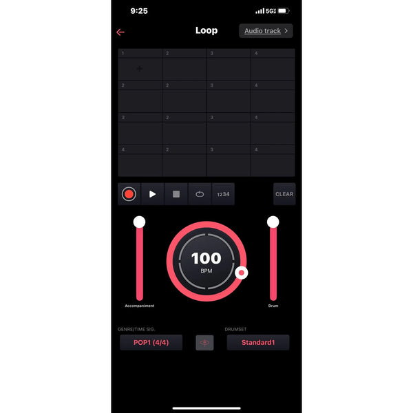 Tagima LUMY X White Smart Guitar - Built In effects, tuner, looper, drum machine, and practice modes - El Cajon Guitars and Music