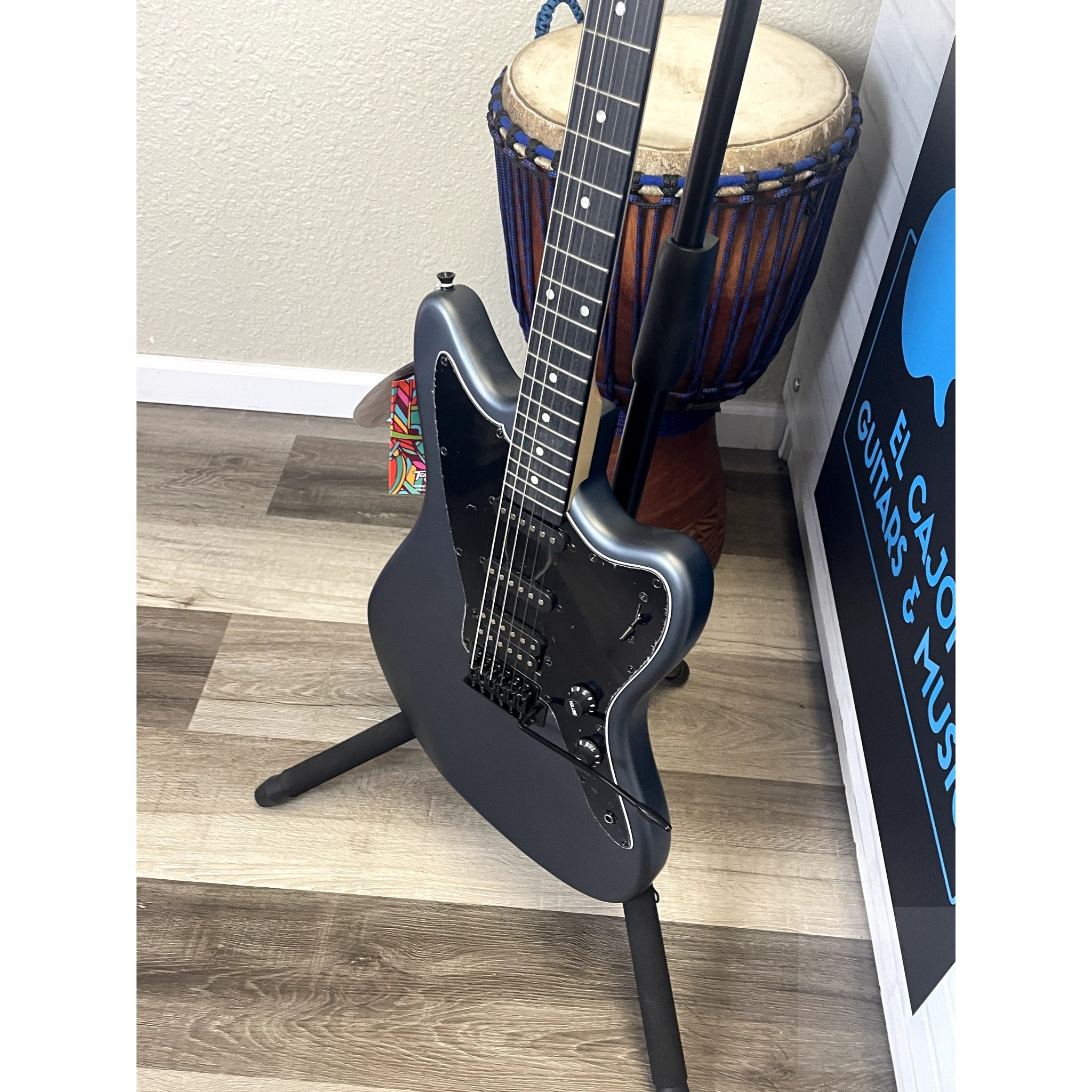 Tagima TW60 Electric Guitar Metallic Dark Silver Satin - Open Box Special - El Cajon Guitars and Music