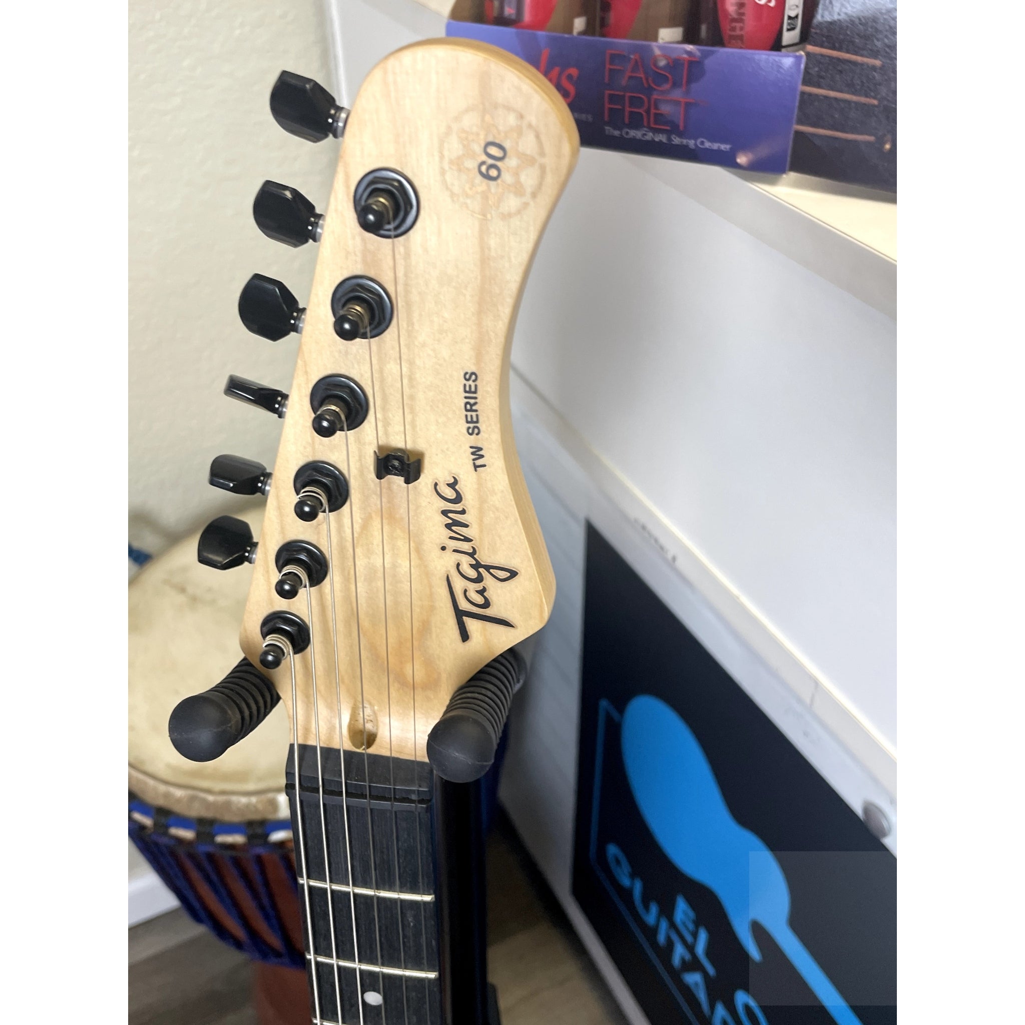 Tagima TW60 Electric Guitar Metallic Dark Silver Satin - Open Box Special - El Cajon Guitars and Music
