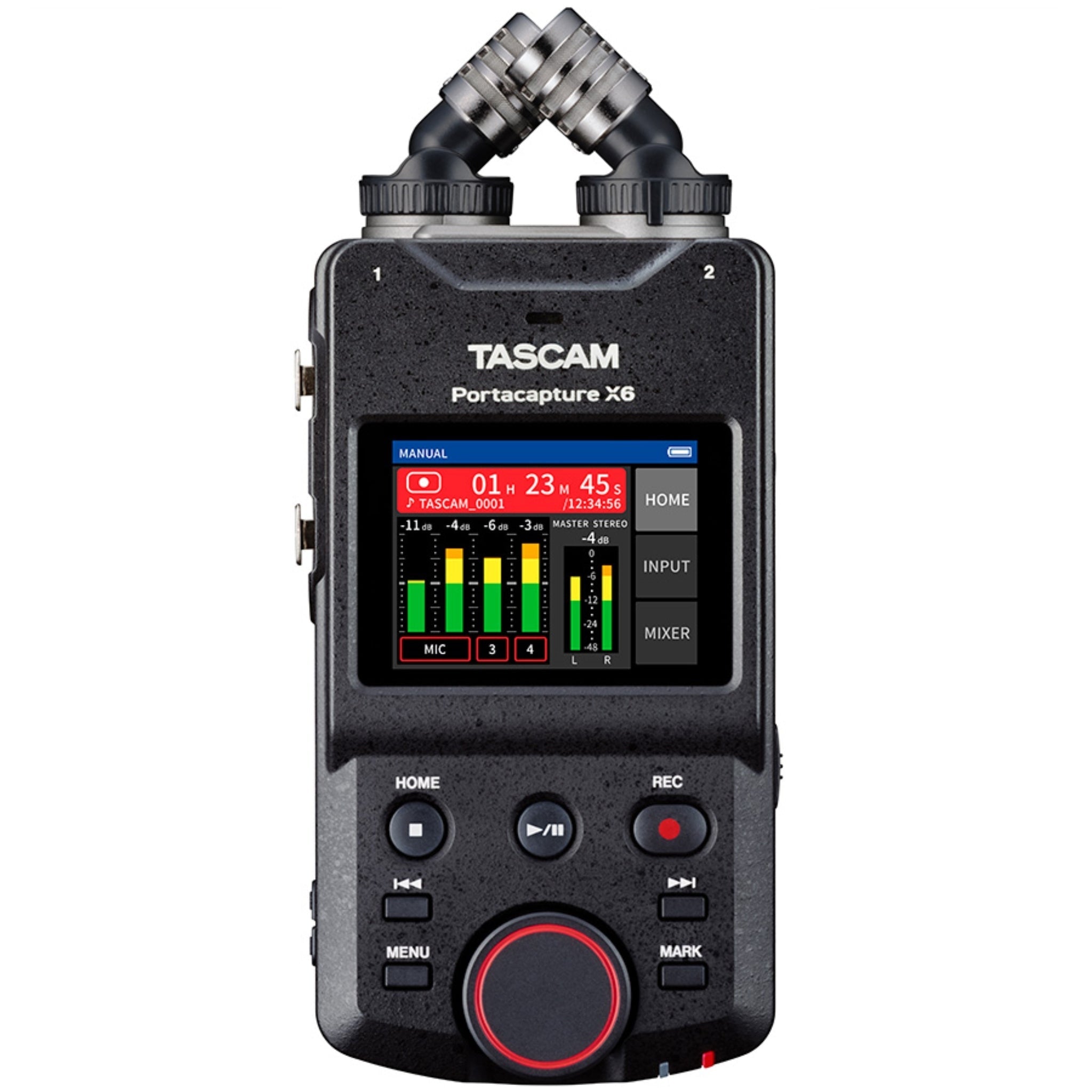 Tascam Portacapture X6 6 - Channel 32 - Bit Float Portable Audio Field Recorder - El Cajon Guitars and Music