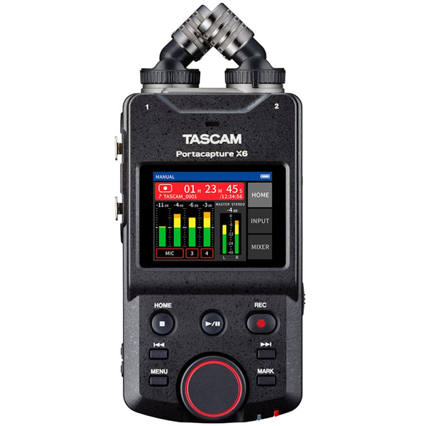 Tascam Portacapture X6 6 - Channel 32 - Bit Float Portable Audio Field Recorder - El Cajon Guitars and Music