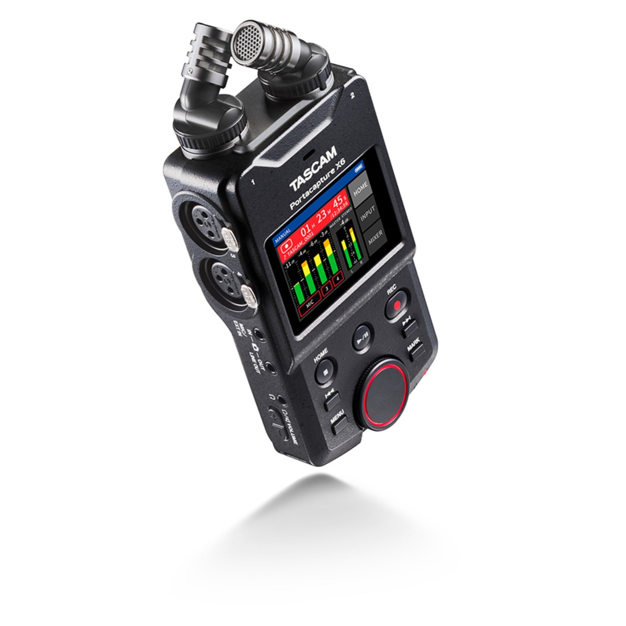 Tascam Portacapture X6 6 - Channel 32 - Bit Float Portable Audio Field Recorder - El Cajon Guitars and Music