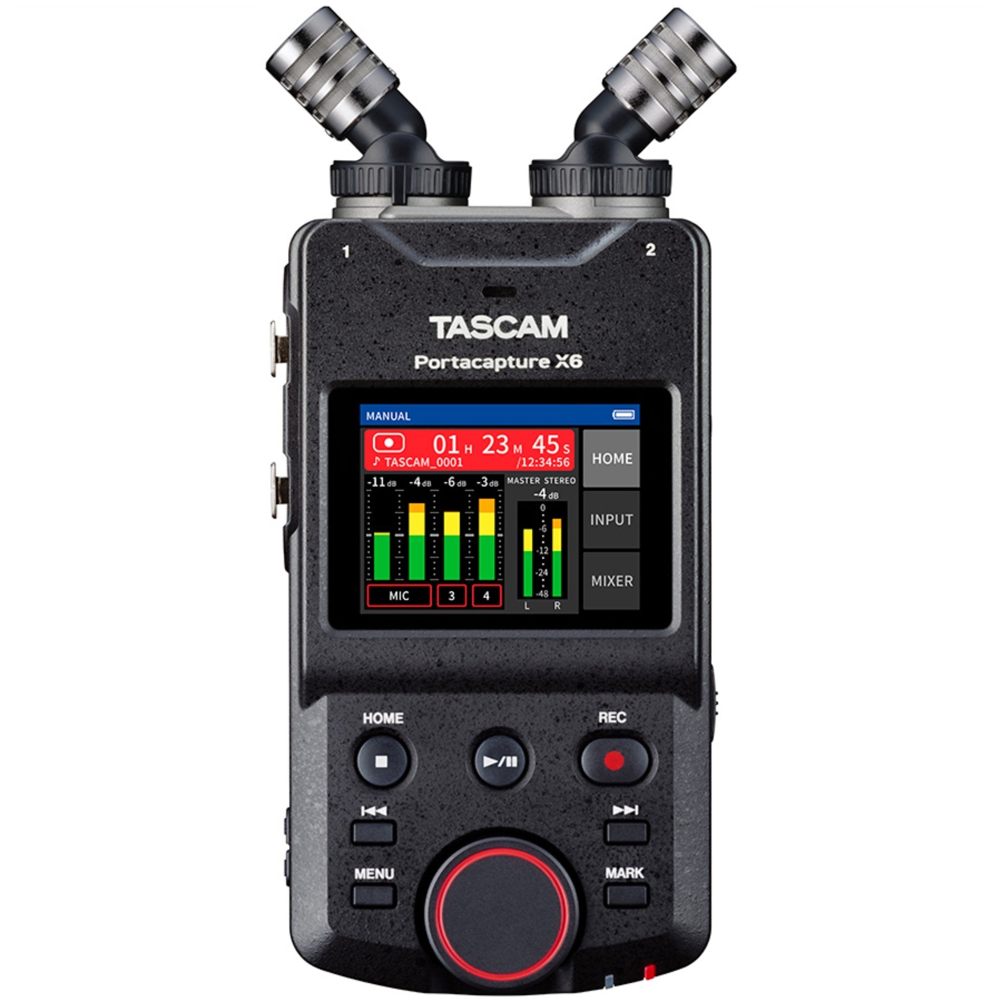 Tascam Portacapture X6 6 - Channel 32 - Bit Float Portable Audio Field Recorder - El Cajon Guitars and Music