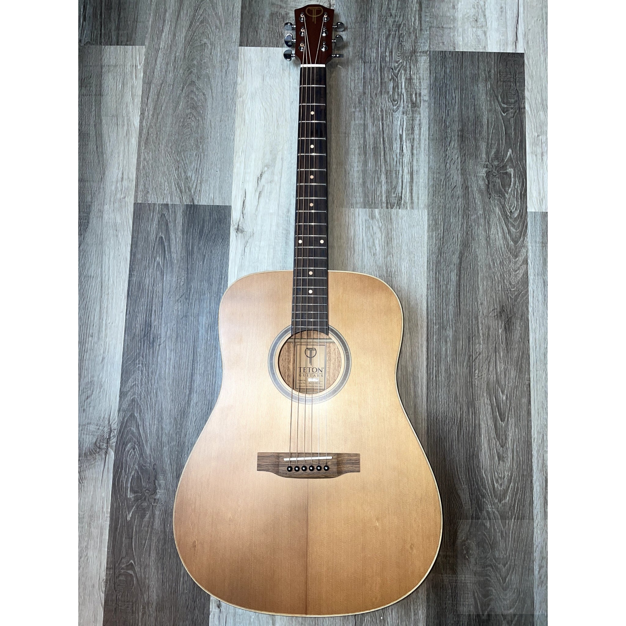 Teton Dreadnaught Acoustic Guitar Solid Cedar Top STS105NT - El Cajon Guitars and Music