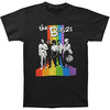 B52s Retro Rainbow Mens T-shirt Officially Licensed