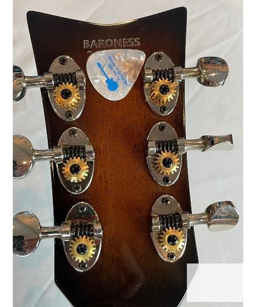 Wild Customs Electric Guitar Baroness Green Burst