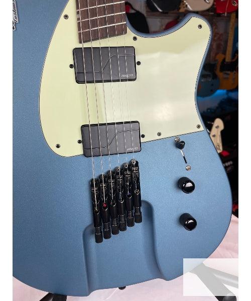 Wild Customs Headless Guitar 6 String Electric Blue
