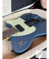 Wild Customs Headless Guitar 6 String Electric Blue