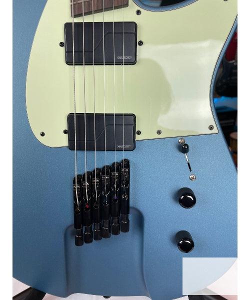 Wild Customs Headless Guitar 6 String Electric Blue
