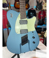 Wild Customs Headless Guitar 6 String Electric Blue