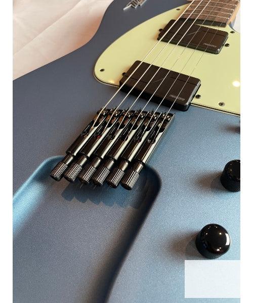 Wild Customs Headless Guitar 6 String Electric Blue