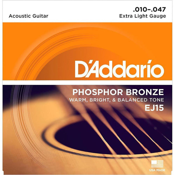 D'Addario Acoustic. Strings